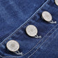 What You Want Button Fly Pocket Jeans - MegaSuperStar