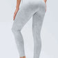 Wide Waistband Slim Fit Active Leggings - MegaSuperStar