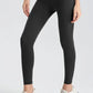 Wide Waistband Slim Fit Active Leggings - MegaSuperStar