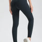 Wide Waistband Slim Fit Active Leggings - MegaSuperStar