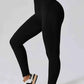 Wide Waistband Slim Fit Long Sports Leggings - MegaSuperStar