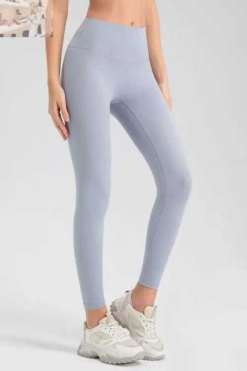 Wide Waistband Sport Leggings - MegaSuperStar