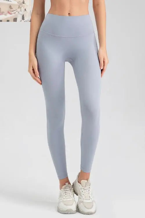 Wide Waistband Sport Leggings - MegaSuperStar