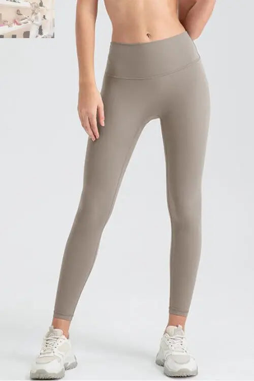 Wide Waistband Sport Leggings - MegaSuperStar