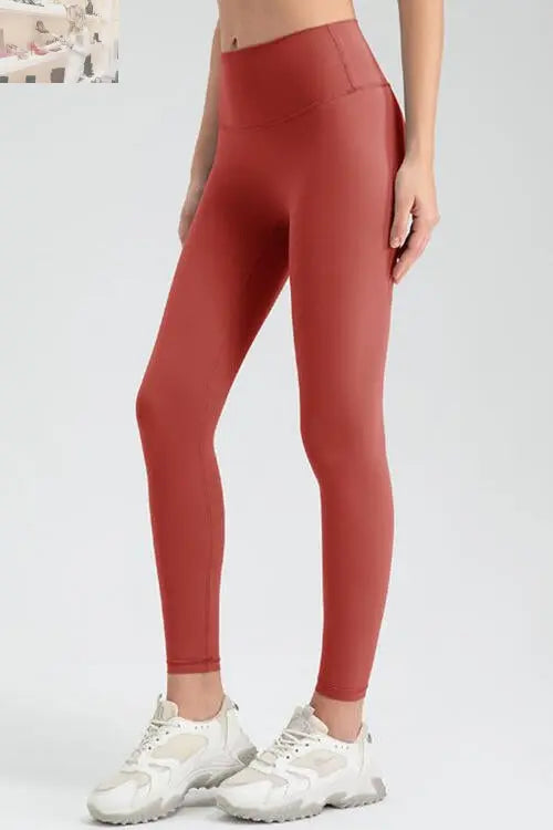 Wide Waistband Sport Leggings - MegaSuperStar