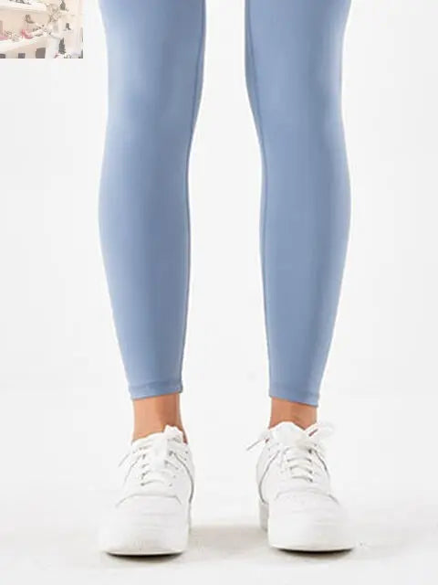 Wide Waistband Sports Leggings - MegaSuperStar