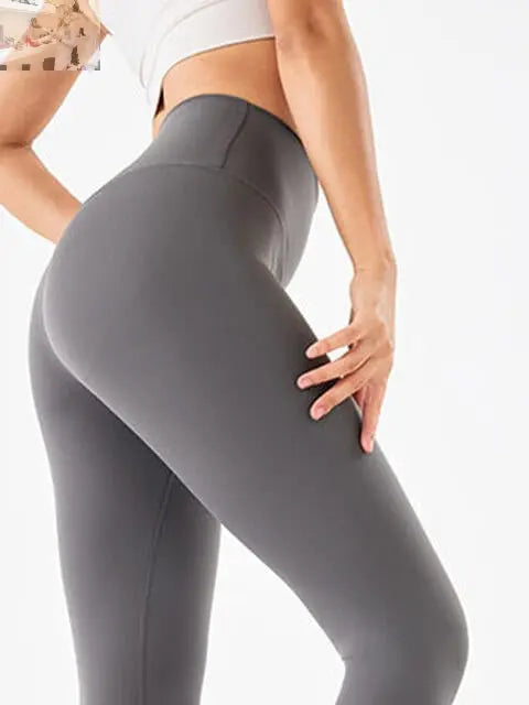 Wide Waistband Sports Leggings - MegaSuperStar