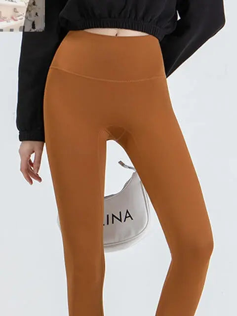 Wide Waistband Sports Leggings - MegaSuperStar