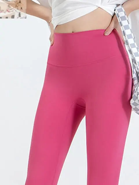 Wide Waistband Sports Leggings - MegaSuperStar