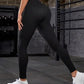 Wide Waistband Sports Leggings - MegaSuperStar