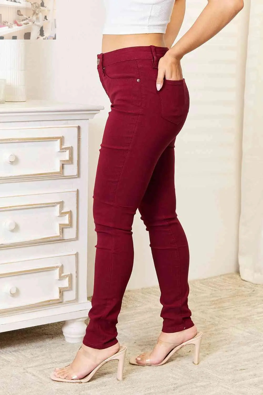 YMI Jeanswear Skinny Jeans with Pockets - MegaSuperStar