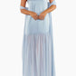 💕 Adjustable Strap Maxi Dress with Scarf - Perfect Summer Style 💕 - MegaSuperStar