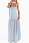 💕 Adjustable Strap Maxi Dress with Scarf - Perfect Summer Style 💕 thumbnail