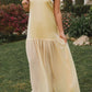 💕 Adjustable Strap Maxi Dress with Scarf - Perfect Summer Style 💕 - MegaSuperStar