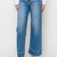 RISEN Full Size High Rise Wide Leg Jeans