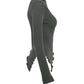 Asymmetrical One - Shoulder Ribbed Knit Top - MegaSuperStar