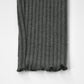 Asymmetrical One - Shoulder Ribbed Knit Top - MegaSuperStar