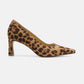 Beast Fashion Faux Suede Leopard Point Toe Pumps - MegaSuperStar
