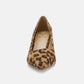 Beast Fashion Faux Suede Leopard Point Toe Pumps - MegaSuperStar