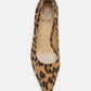 Beast Fashion Faux Suede Leopard Point Toe Pumps - MegaSuperStar