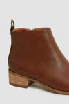 💕 Beast Fashion PU Leather Block Heel Boots for Chic Comfort 💕 thumbnail