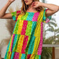 BiBi Leopard Tiered Dress for Effortless Style - MegaSuperStar