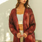BiBi Metallic Knit V - Neck Cardigan Sweater for Stylish Layering - MegaSuperStar