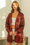 BiBi Metallic Knit V-Neck Cardigan Sweater for Stylish Layering thumbnail
