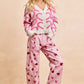 BiBi Textured Heart Cardigan with Buttoned V Neck - MegaSuperStar