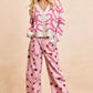 BiBi Textured Heart Cardigan with Buttoned V Neck - MegaSuperStar