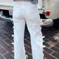 Bow - Accented Wide - Leg Pants - MegaSuperStar