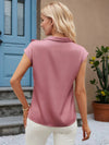 Bow Tie Cap Sleeve Blouse thumbnail