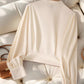 Bow Tie Long Sleeve Shirt - MegaSuperStar