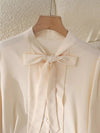 ✨ Bow Tie Long Sleeve Shirt ✨ thumbnail