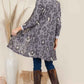Celeste Full Size Leopard Print Cardigan - Open Front Contrast Design - MegaSuperStar