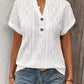 Diamond Pattern Short Sleeve Top - MegaSuperStar