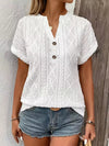 ✨ Diamond Pattern Top With Short Sleeves – Effortless Style and Comfort for Any Occasion ✨ thumbnail