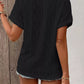 Diamond Pattern Short Sleeve Top - MegaSuperStar