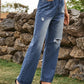Distressed Jeans with Pockets - MegaSuperStar