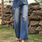 Distressed Jeans with Pockets - MegaSuperStar