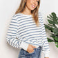 Double Take Striped Long Sleeve Top for Effortless Style - MegaSuperStar