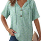 Drawstring Short Sleeve Hooded Top - MegaSuperStar