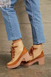 East Lion Corp Lace Up Booties for Ultimate Style, Comfort, and Durability thumbnail