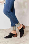 East Lion Corp Pointed-Toe Braided Mules for Stylish Comfort thumbnail