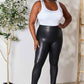 e.Luna High Waist Skinny Pants - Full Size Comfort and Style - MegaSuperStar