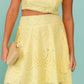 ✨ Eyelet Lace Top Maxi Skirt Set for Effortless Elegance 🌸 - MegaSuperStar