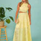 ✨ Eyelet Lace Top Maxi Skirt Set for Effortless Elegance 🌸 - MegaSuperStar