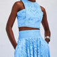 ✨ Eyelet Lace Top Maxi Skirt Set for Effortless Elegance 🌸 - MegaSuperStar
