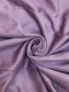 Velvet Ruffle Slit Midi Dress thumbnail
