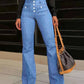 Flare Jeans with Pockets - MegaSuperStar